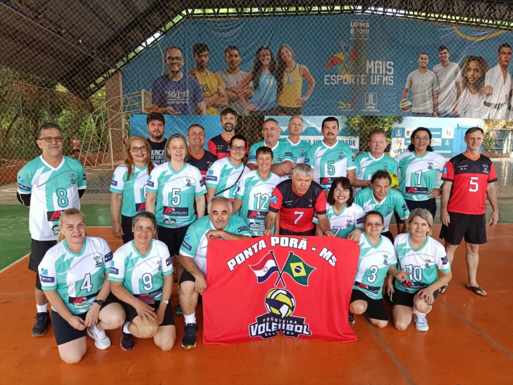 Equipe de Voleibol Adaptado de Ponta Porã MS/ Pedro Juan Caballero PY participaram da Liga em Campo Grande