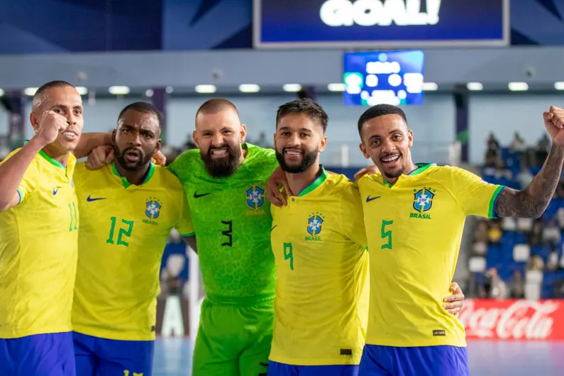 Brasil tem adversário definido para as quartas da Copa do Mundo de Futsal