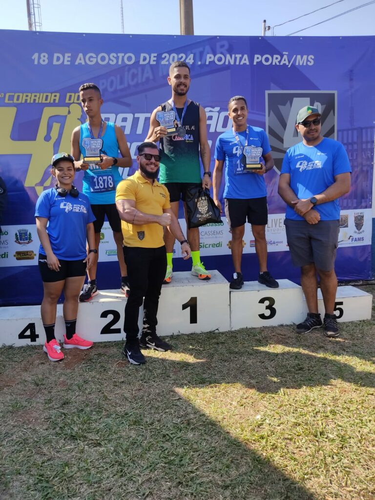 Corrida do 4º BPM em Ponta Porã: Um sucesso de participação e integração comunitária