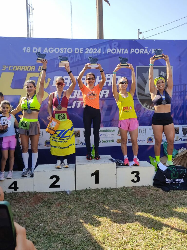 Corrida do 4º BPM em Ponta Porã: Um sucesso de participação e integração comunitária