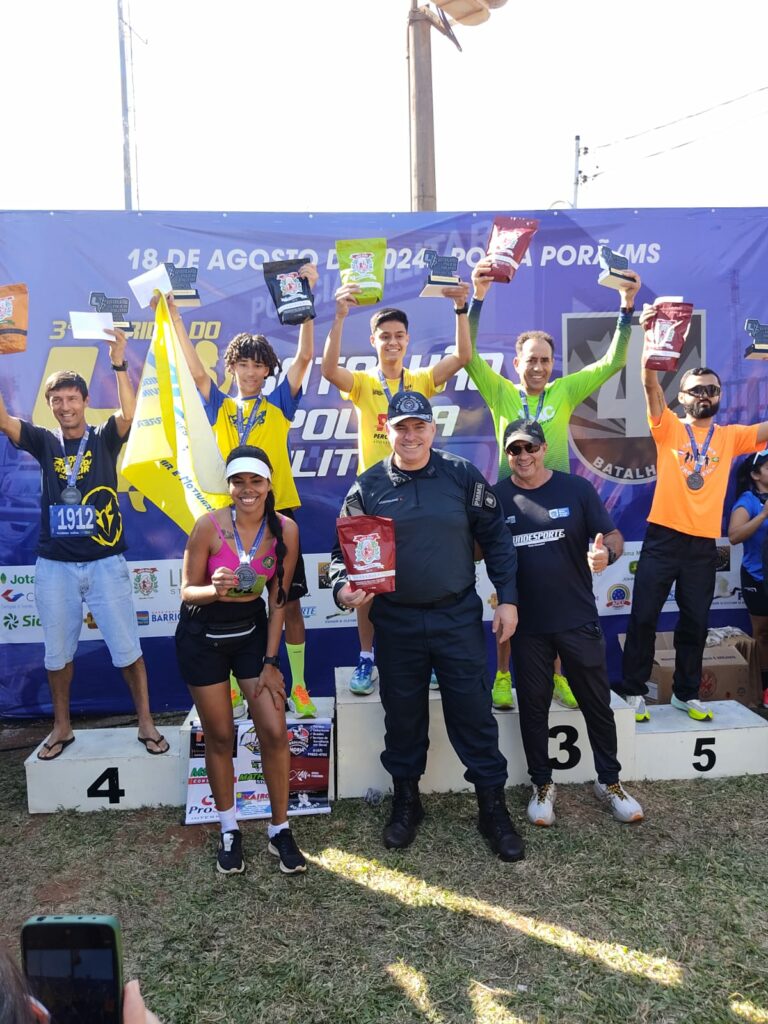 Corrida do 4º BPM em Ponta Porã: Um sucesso de participação e integração comunitária