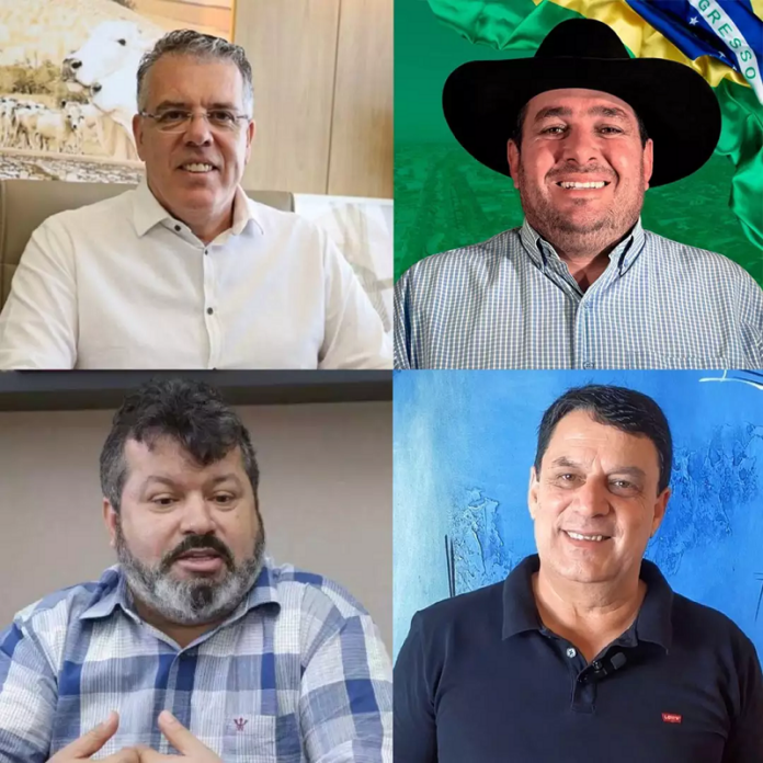 Eduardo Campos, Pompílio Júnior, Carlos da UCP e Álvaro Soares - Divulgação