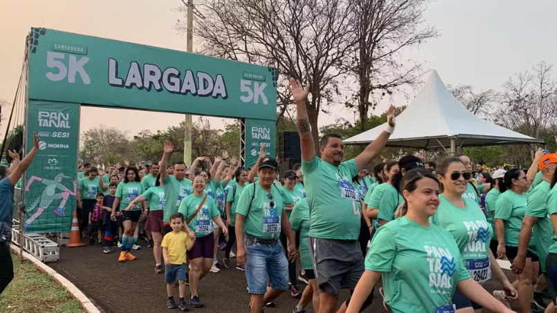 Clima de festa e superação marcam a Corrida do Pantanal 2024