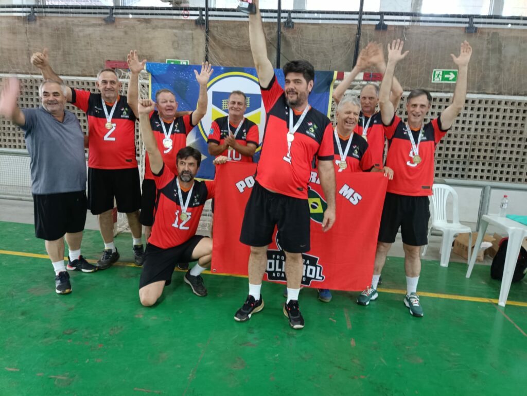 Equipe de Voleibol Adaptado de Ponta Porã MS/ Pedro Juan Caballero PY participaram da Liga em Campo Grande