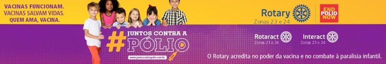 Dia Mundial da Poliomielite: Rotary de Ponta Porã reforça a importância da vacinação