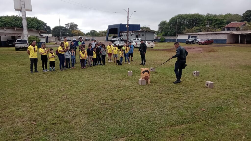 Ponta Porã: 4º BPM abre as portas para os pequenos aventureiros