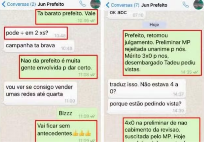 'Tá barato prefeito': troca de mensagens mostra negociação de valores em suposto esquema de venda de sentenças na Justiça de MS