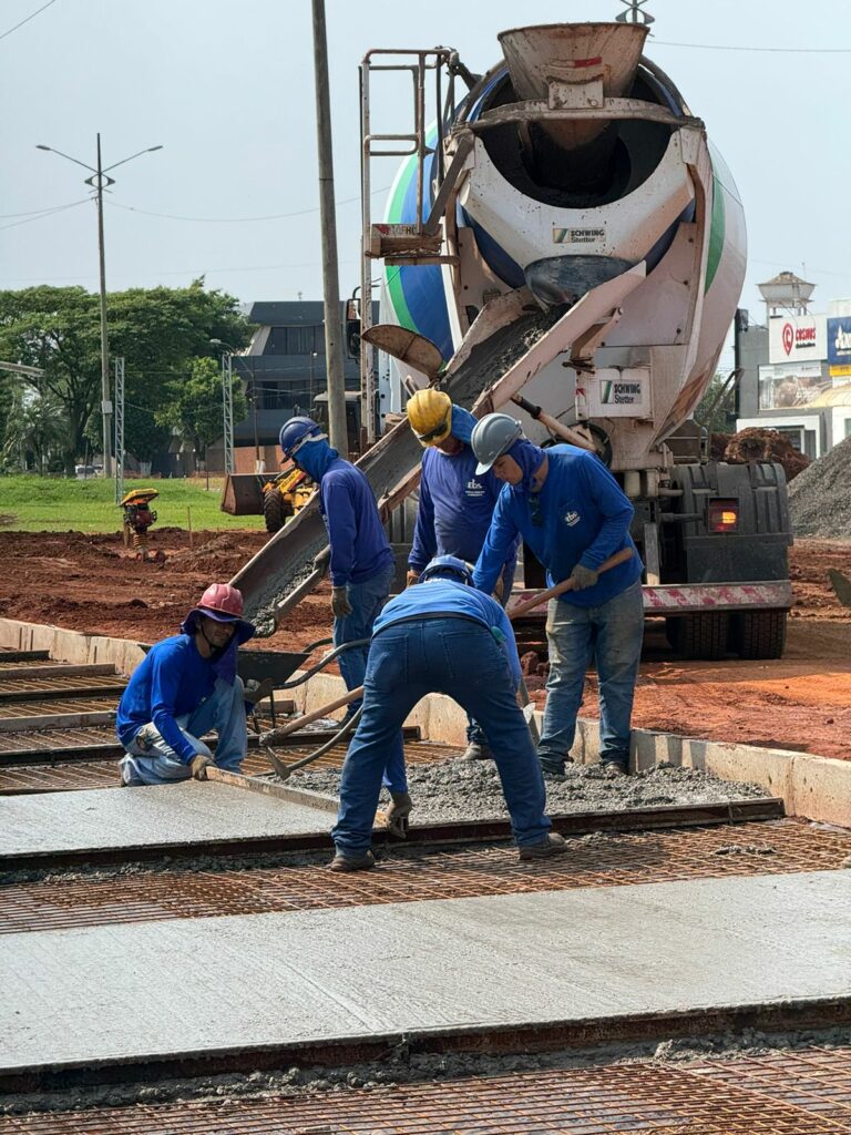 Ponta Porã: Obras de Revitalização da Linha Internacional estão em ritmo acelerado