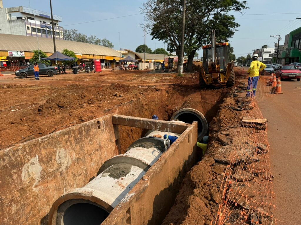 Ponta Porã: Obras de Revitalização da Linha Internacional estão em ritmo acelerado