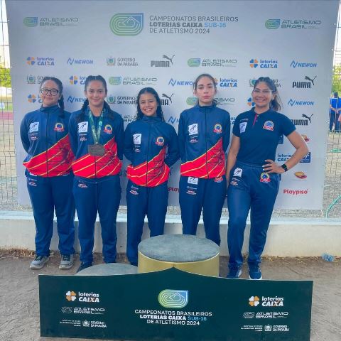 Atletismo de Ponta Porã é destaque no Campeonato Brasileiro Loterias Caixa Sub 16 na Paraíba