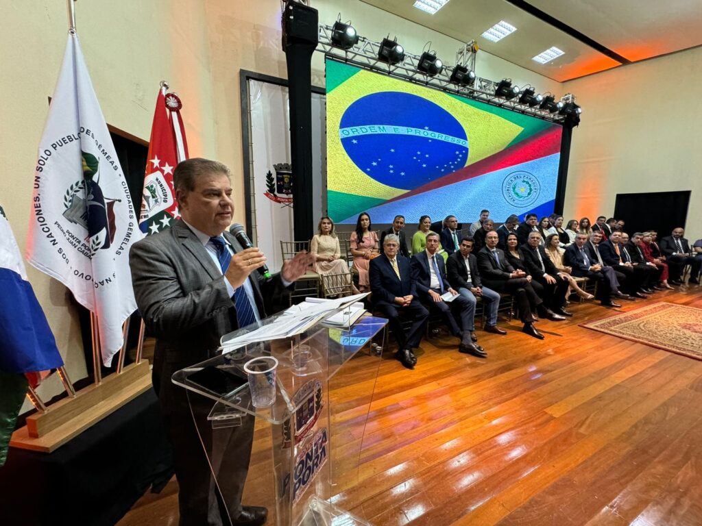 Comemoração do Jubileu de Prata do Parlim marca pelos laços de amizade entre brasileiros e paraguaios