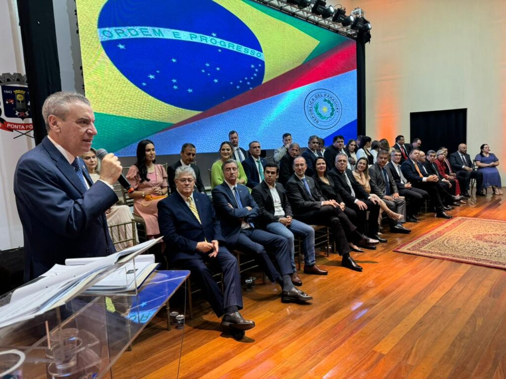 Comemoração do Jubileu de Prata do Parlim marca pelos laços de amizade entre brasileiros e paraguaios