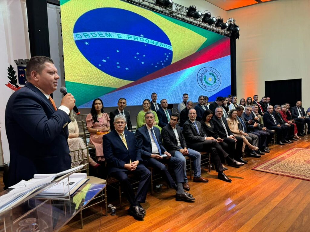 Comemoração do Jubileu de Prata do Parlim marca pelos laços de amizade entre brasileiros e paraguaios