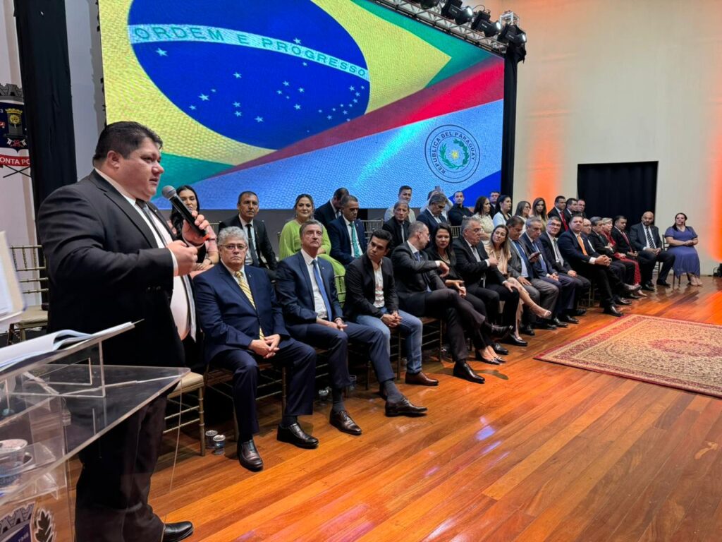 Comemoração do Jubileu de Prata do Parlim marca pelos laços de amizade entre brasileiros e paraguaios