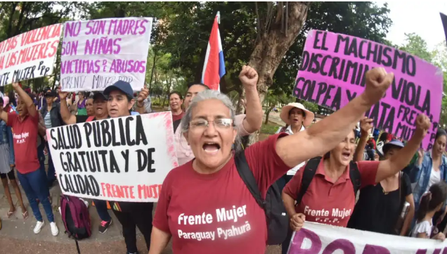 Marcha 25N: “La mayor cantidad de feminicidios pudieron ser evitados”, denuncian mujeres en Asunción