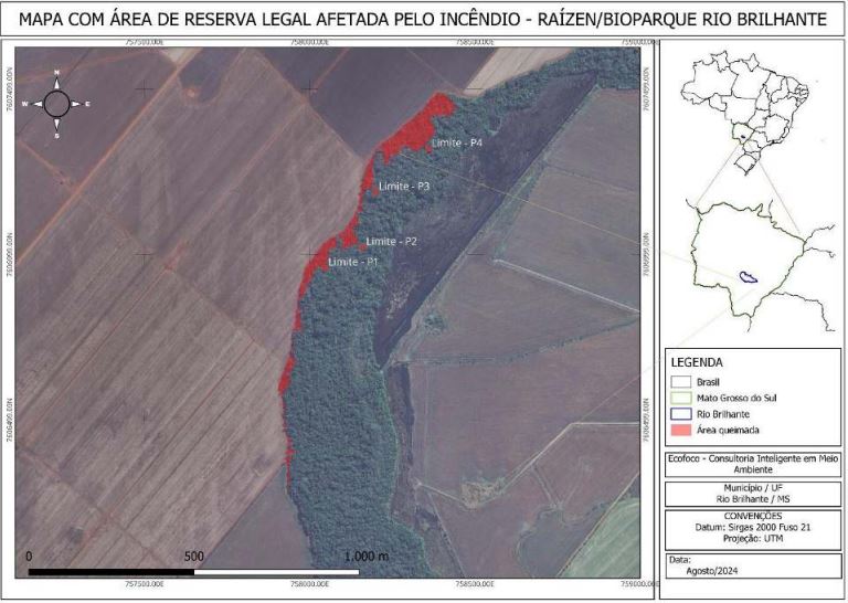 Gigante do etanol leva multa por incêndio e vira alvo do MPE