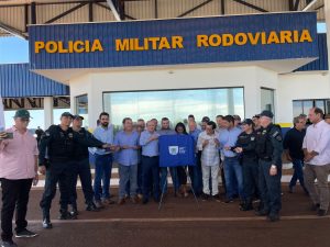 Governo de MS entrega base da PM rodoviária em Ipezal