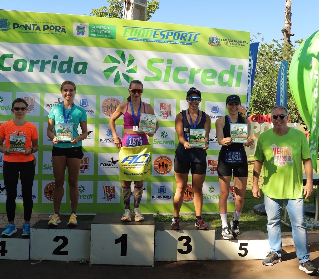 Corrida de rua reuniu 500 competidores em Ponta Porã