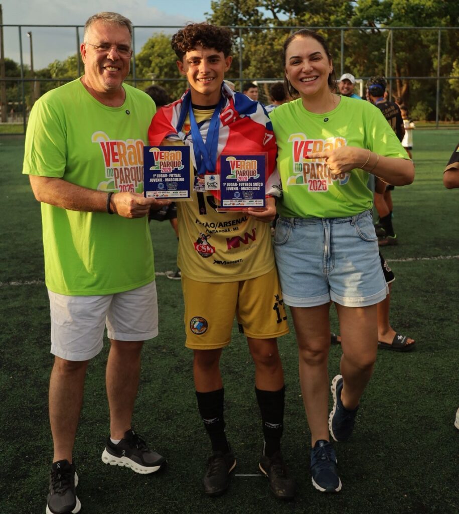 Finais do Futsal e Suíço movimentaram o Verão No Parque em Ponta Porã