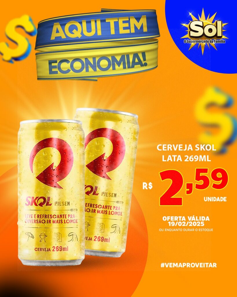 Confira ofertas da Quarta e Quinta Verde do supermercado Sol