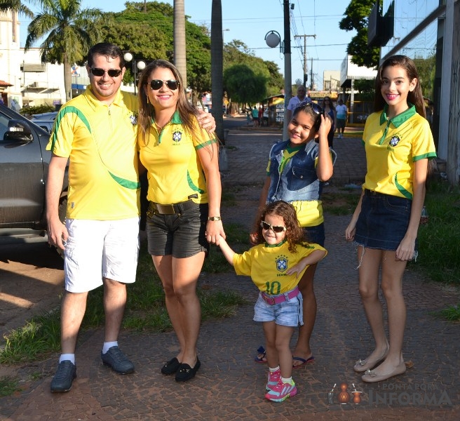 Por um País melhor, pontaporanenses vão as ruas contra a corrupção