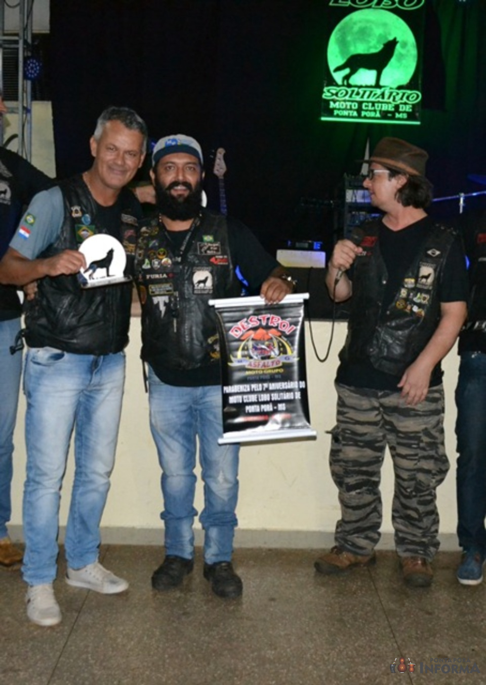 Confira as fotos do aniversário do Moto Clube Lobo Solitário de Ponta Porã