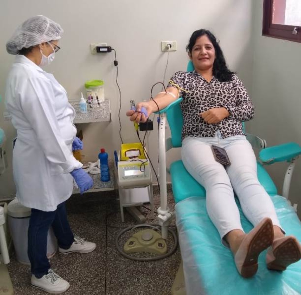 Em Ponta Porã, Guarda Civil participa de campanha de doação de sangue