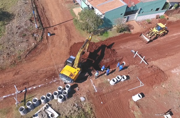 Contorno viário: prefeitura de Ponta Porã avança com obras de drenagem