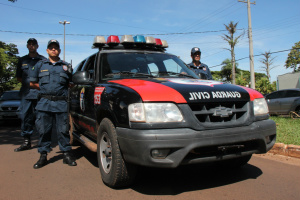 P. Porã: Guarda Municipal evita furto de motocicleta em academia