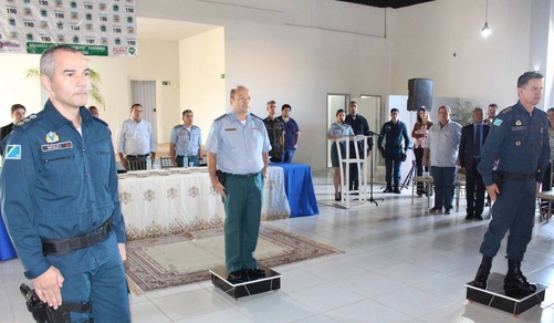 Polícia Militar de Amambai realizou troca de comando nessa quarta-feira (8)