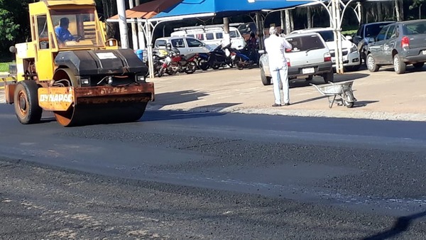 Recape chega às transversais na área central de Ponta Porã