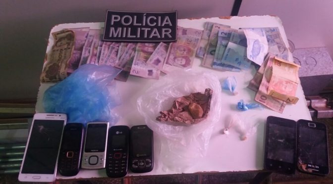 Polícia Militar de Ponta Porã estoura “boca de fumo” na invasão conhecida como favelinha