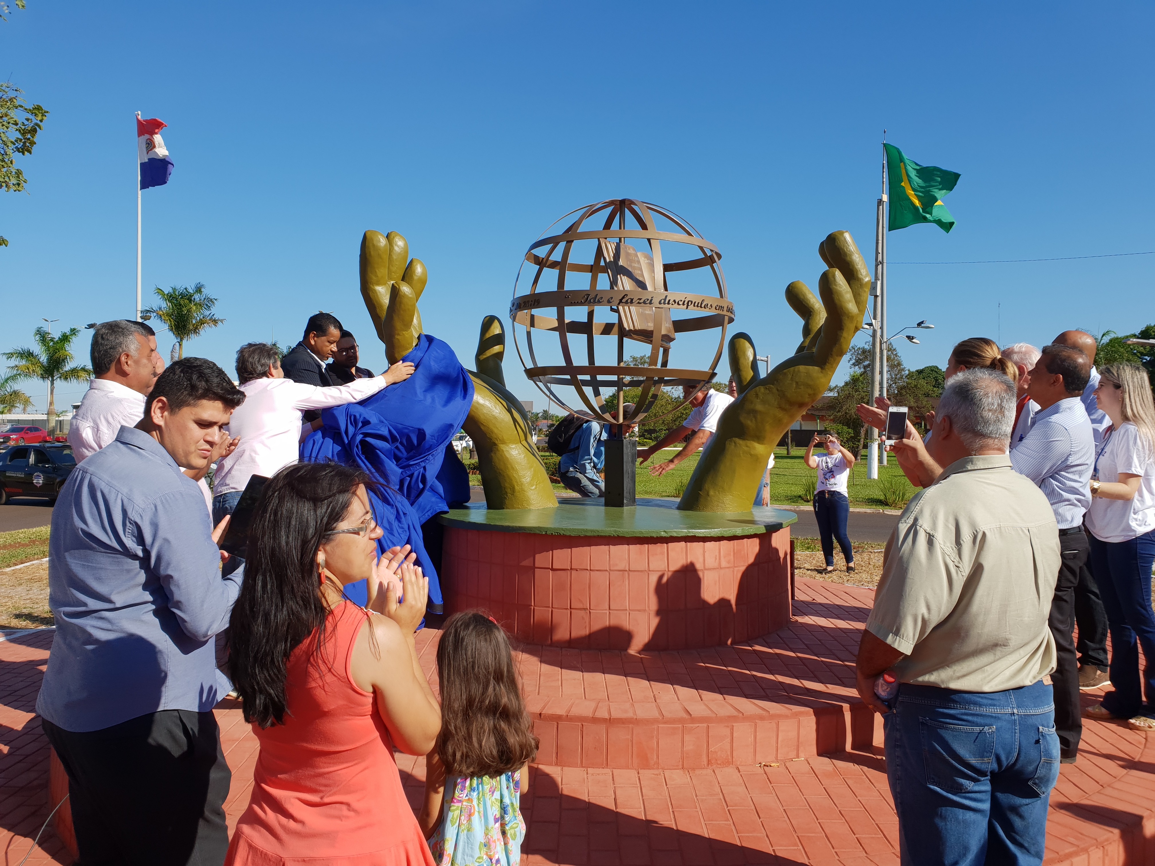 Praça da Paz é um marco para a fronteira