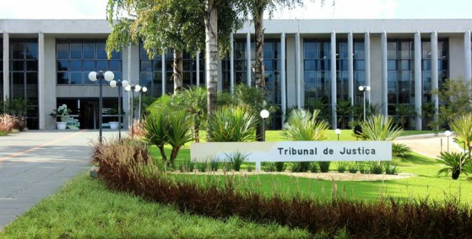 Vista do prédio do TJ em Campo Grande (Foto: Divulgação )