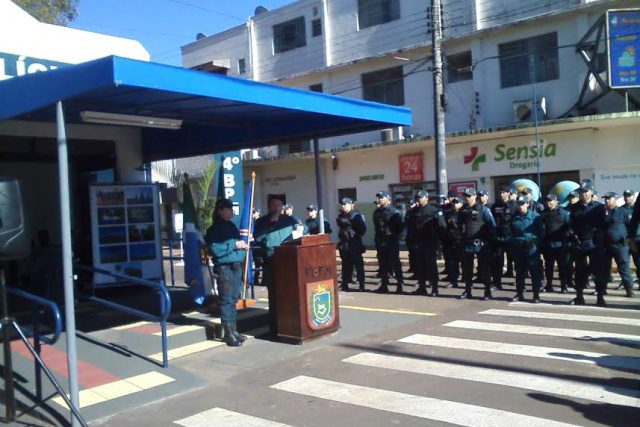 PM reativa Posto Policial da Avenida Brasil que servirá como Centro de Informações aos Turistas. (Foto: Eder Rubens)