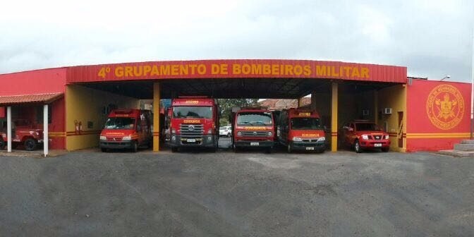 Ocorrências do final de semana atendidas pelo 4º Grupamento de Bombeiros Militar de Ponta Porã.