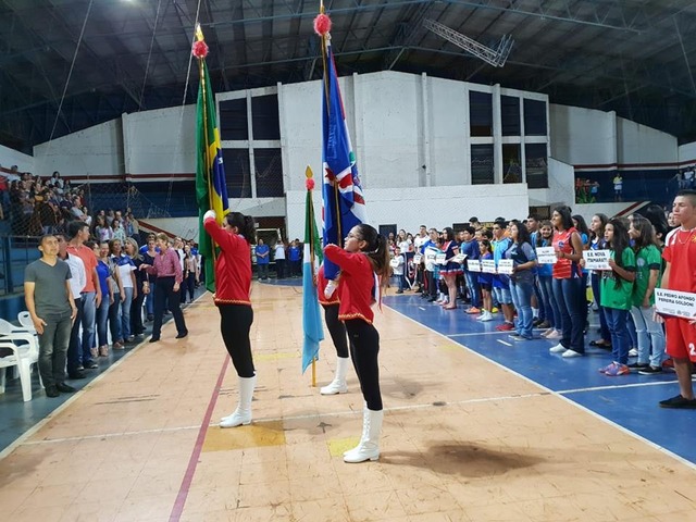 Abertura marcou início das disputas dos Jogos Escolares de Ponta Porã 